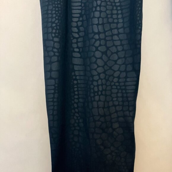 Sweaty Betty Womens Croc Print Embossed 7/8 Athletic Leggings XL Teal Blue NWT - Picture 7 of 13
